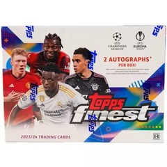 2023-24 Topps Finest UEFA Club Competitions Soccer Hobby Box